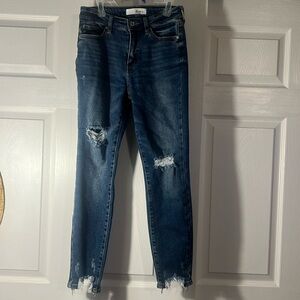Kan can size 5 high waisted ankle jean